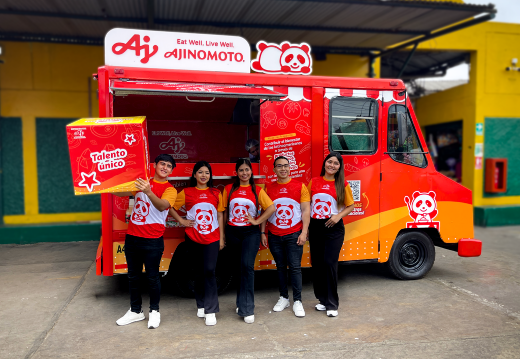 ajinomoto food truck y btl citybtl publicidad movil